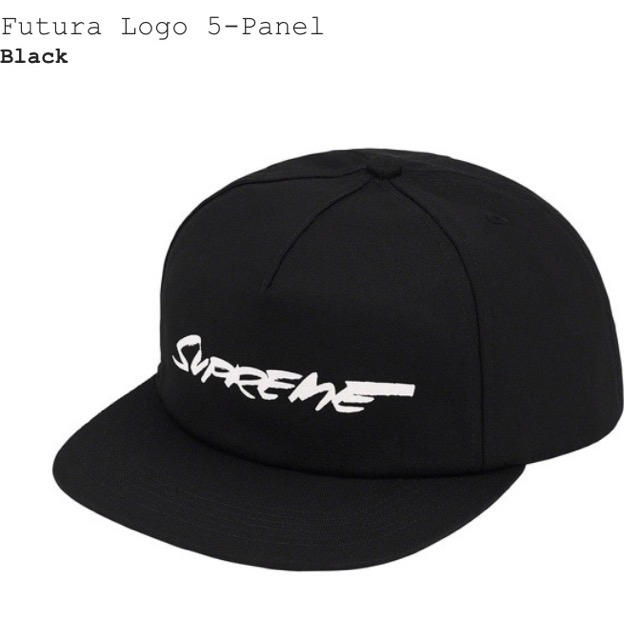 Supreme(シュプリーム)のSupreme シュプリーム Futura 5-Panel 黒 メンズの帽子(キャップ)の商品写真