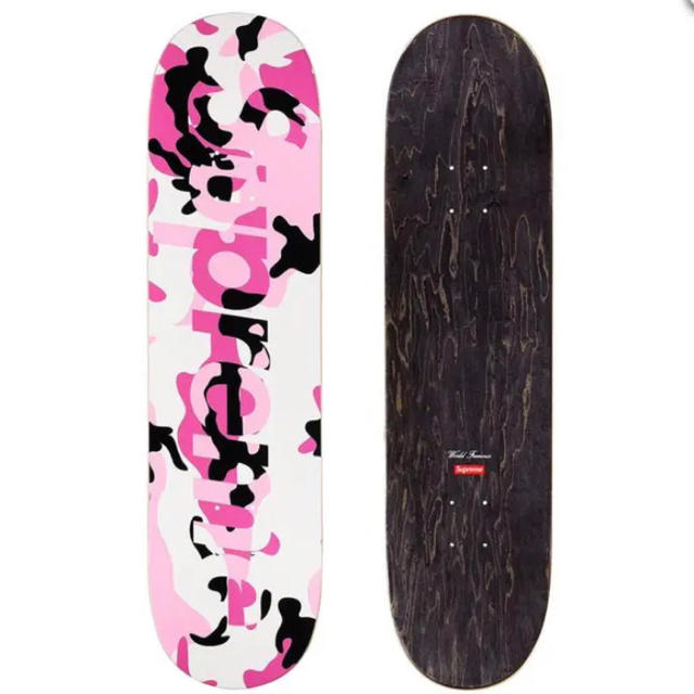 supreme camo logo skate board スケボー　デッキ