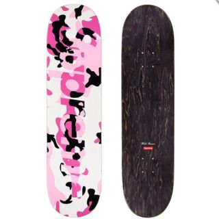 シュプリーム(Supreme)のsupreme camo logo skate board スケボー　デッキ(スケートボード)