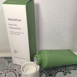 イニスフリー(Innisfree)のinnisfree  グリーンティースリーピングマスク 80ml(パック/フェイスマスク)