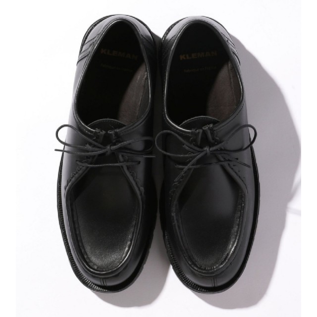 Paraboot(パラブーツ)のクレマン　チロリアンシューズ　新品未使用　ブラック　40 メンズの靴/シューズ(ドレス/ビジネス)の商品写真