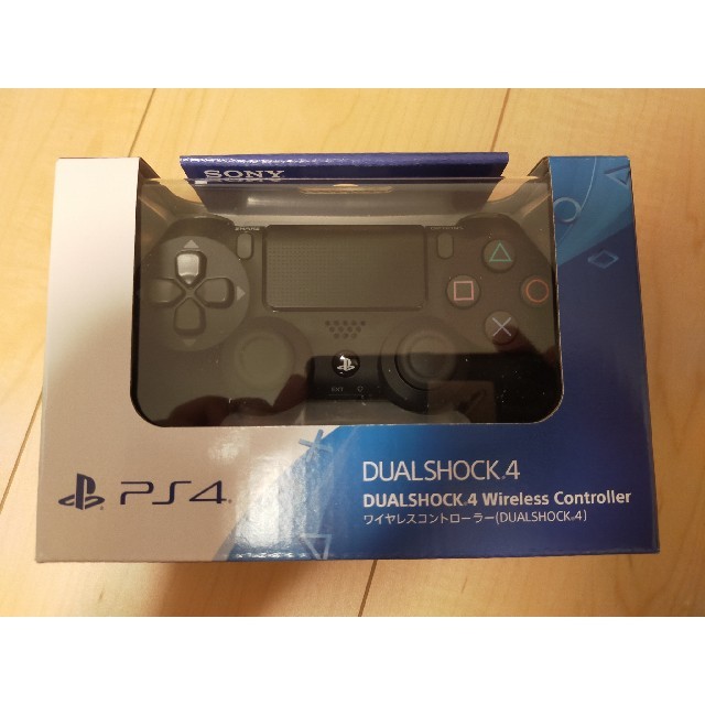 PS4 ワイヤレスコントローラー DualShock4 ジェットブラックゲームソフト/ゲーム機本体