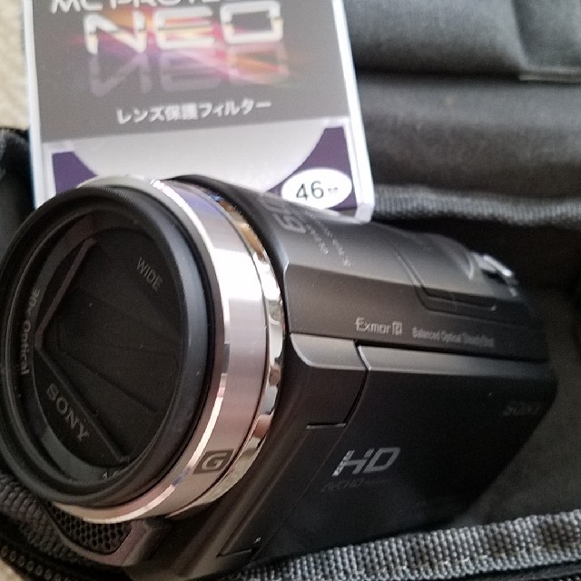 １度使用 SONY ソニー ビデオカメラ Handycam HDR-CX535カメラ