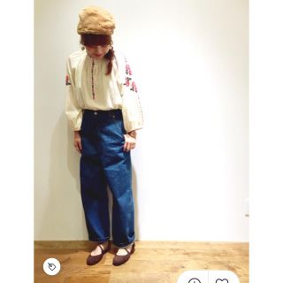 ドットアンドストライプスチャイルドウーマン(Dot&Stripes CHILDWOMAN)のハイウエストデニムパンツ(デニム/ジーンズ)