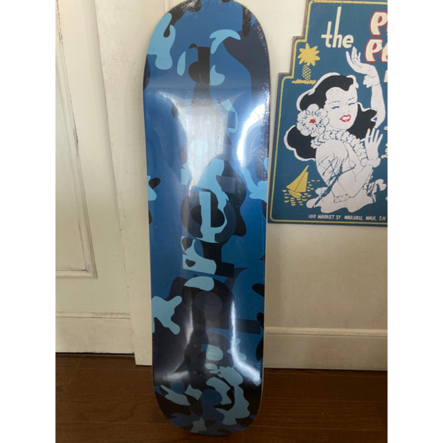 Supreme(シュプリーム)のSupreme Camo Logo Skateboard 青迷彩 スポーツ/アウトドアのスポーツ/アウトドア その他(スケートボード)の商品写真