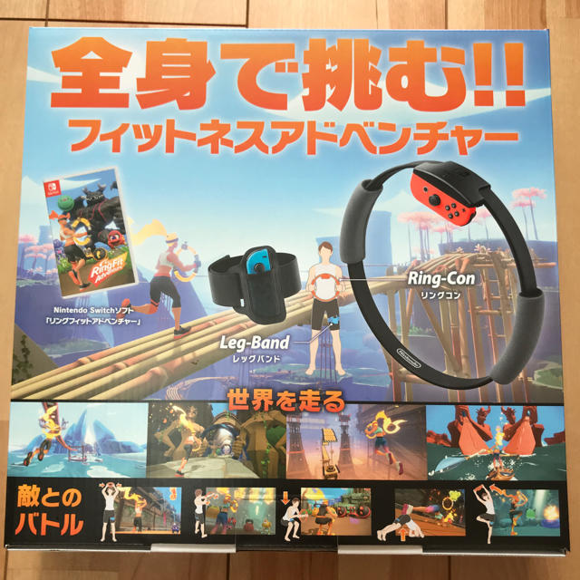 Nintendo Switch(ニンテンドースイッチ)のリングフィット アドベンチャー Switch エンタメ/ホビーのゲームソフト/ゲーム機本体(家庭用ゲームソフト)の商品写真