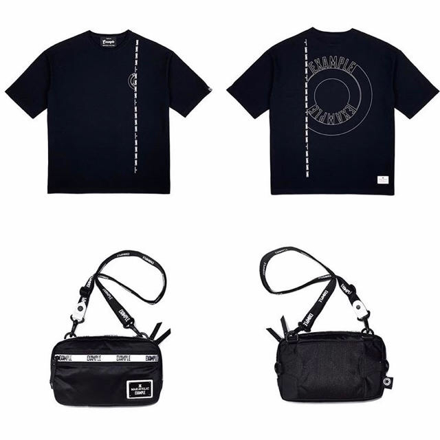 example x MAKAVELIK コラボ　Tshirt pouchセット
