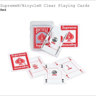 シュプリーム(Supreme)のSupreme Bycycle Clear Playing cards トランプ(トランプ/UNO)