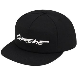 シュプリーム(Supreme)のsupreme futura logo 5panel cap 黒(キャップ)