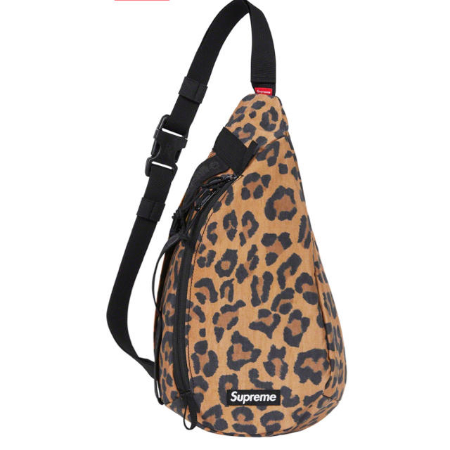 20fw 20awSupreme Sling Bag Leopard 2020 1