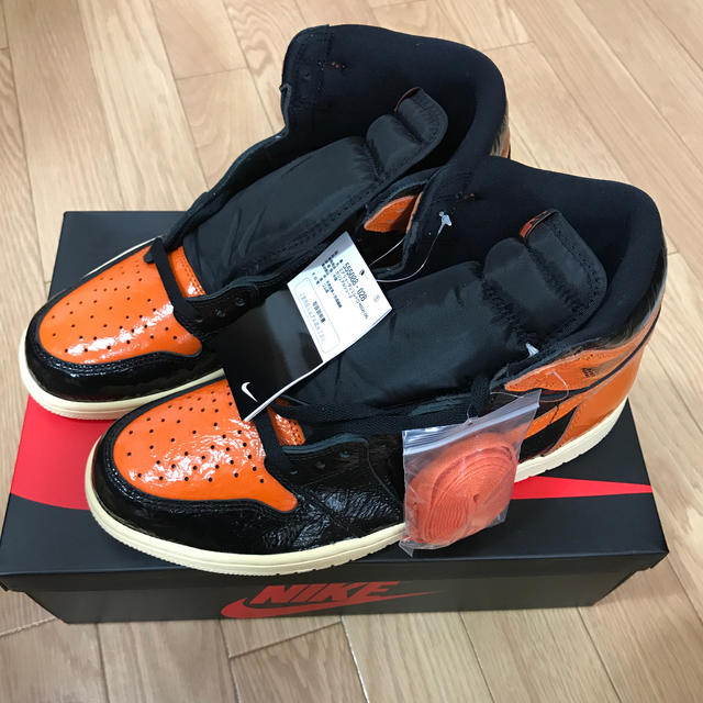 NIKE AIR JORDAN 1 SHATTERED BACKBOARD3.0スニーカー