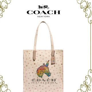 コーチ(COACH)の母の日セール！COACH 新品未使用 キャンバストートバッグ ユニコーン (トートバッグ)