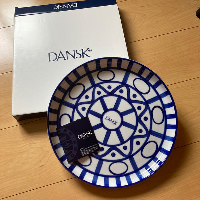 DANSK(ダンスク)のDANSK アラベスクディナープレート　新品 インテリア/住まい/日用品のキッチン/食器(食器)の商品写真