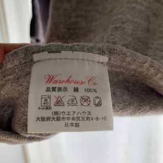 ウエアハウス(WAREHOUSE)のwarehouse(Tシャツ/カットソー(七分/長袖))