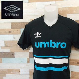 アンブロ(UMBRO)の【UMBRO】 良品 アンブロ 半袖Tシャツ ブラックロゴデザイン M(Tシャツ/カットソー(半袖/袖なし))