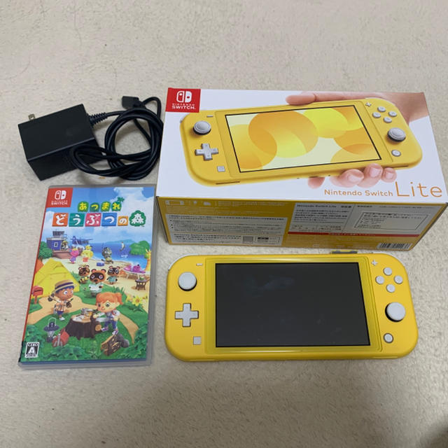 Nintendo Switch Lite イエロー　あつまれ動物の森　セット