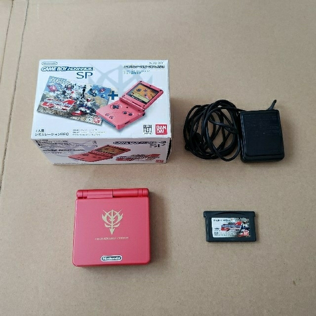 中古】ゲームボーイアドバンスSP シャア専用カラー ソフト同梱版 注目