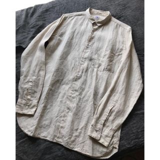 コモリ(COMOLI)のOLDMAN'S TAILOR linen small color shirt(シャツ)