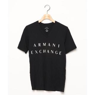 アルマーニエクスチェンジ(ARMANI EXCHANGE)の☆アルマーニ エクスチェンジ ロゴ プリント Vネック Tシャツ/メンズ/XS(Tシャツ/カットソー(半袖/袖なし))