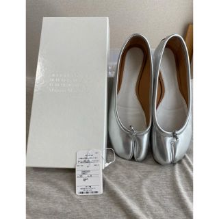 マルタンマルジェラ(Maison Martin Margiela)のメゾンマルタンマルジェラ　Margiela 足袋タビバレエ　シルバー　36(バレエシューズ)