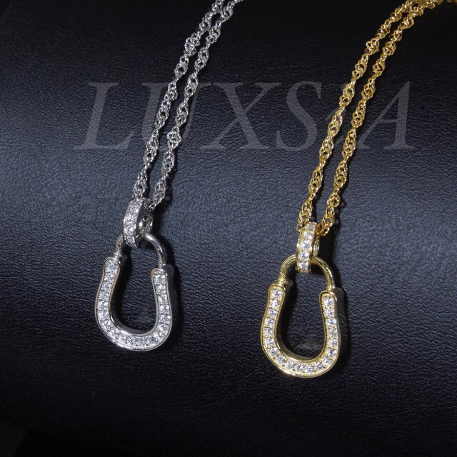 2個セット　18K GOLD plating ネックレス ホースシュー　蹄鉄