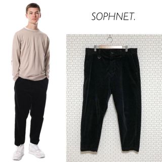 ソフネット(SOPHNET.)の【美品】SOPHNET. WIDE CROPPED CORDUROY PANTS(その他)