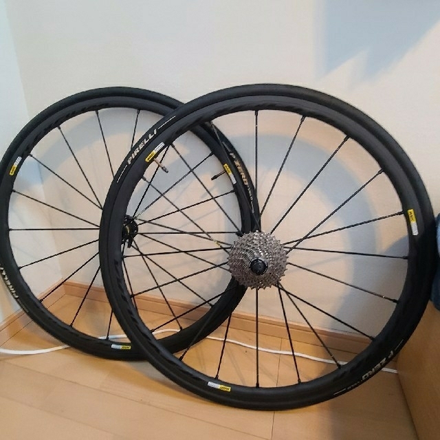 自転車mavic ksyrium pro exalith sl