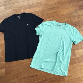 アバクロンビーアンドフィッチ(Abercrombie&Fitch)の【2枚セット】アバクロンビー&フィッチ　S(Tシャツ/カットソー(半袖/袖なし))