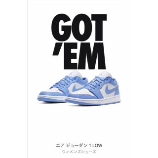 ナイキ(NIKE)の矢吹様専用NIKE WMNS AIR JORDAN 1 LOW UNC(スニーカー)