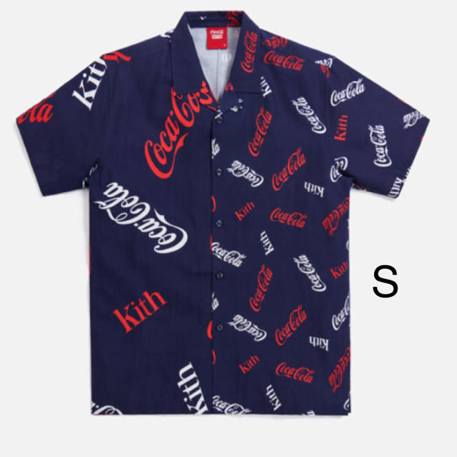 KITH X COCA-COLA PRINTED CAMP SHIRT