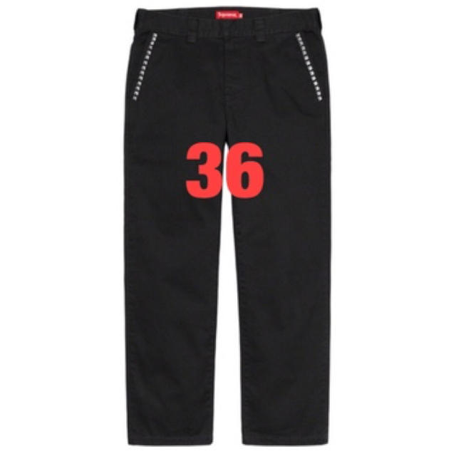 定価以下　20aw  supreme Studded work pant