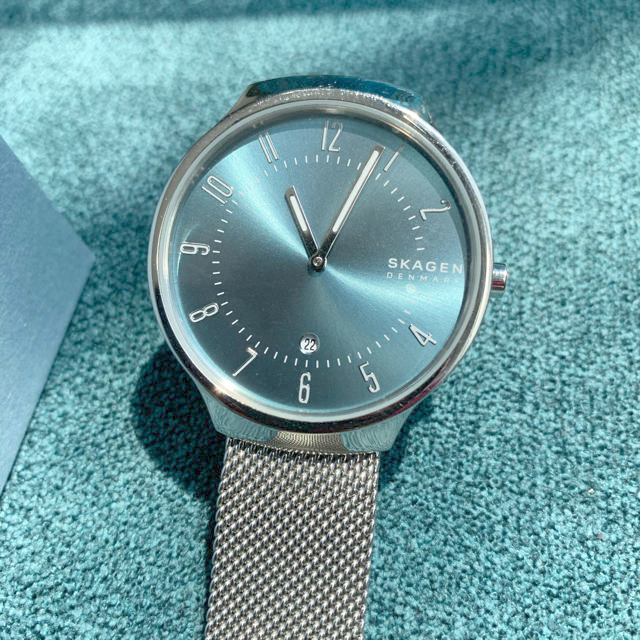 SKAGEN(スカーゲン)のスカーゲン SKAGEN SKW6521 ブルー 青 ブルベ ビッグフェイス レディースのファッション小物(腕時計)の商品写真