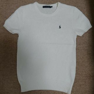 ラルフローレン(Ralph Lauren)のRALPH LAUREN 白サマーセーター(ニット/セーター)