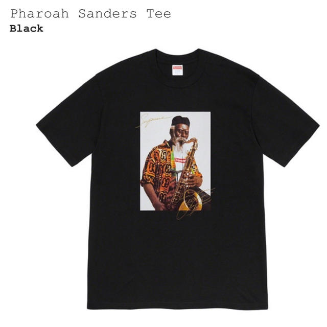 suprem Pharoah Sanders tee M ホワイト