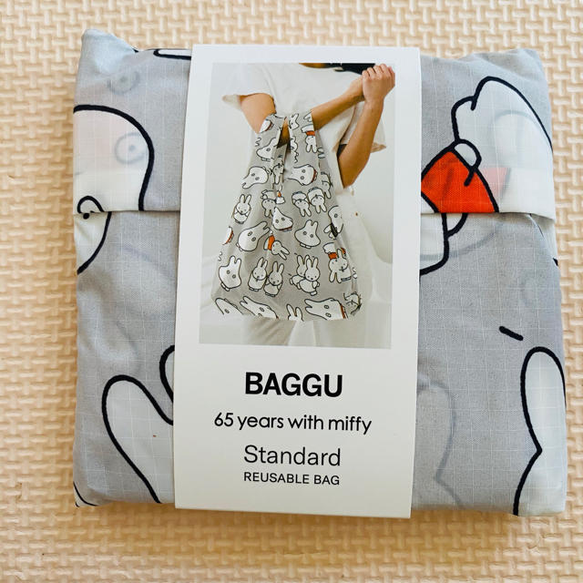 ミッフィー展 BAGGU エコバッグ standard おばけ