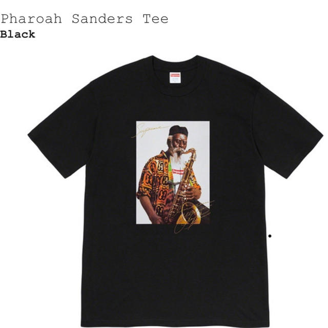 Supreme(シュプリーム)の20AW  Supreme Pharoah Sanders Tee メンズのトップス(Tシャツ/カットソー(半袖/袖なし))の商品写真