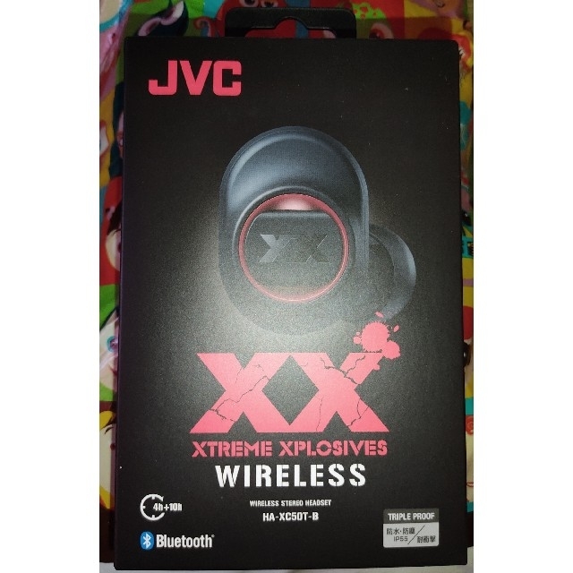 JVC HA-XC50T-B ワイヤレスイヤホン ブラック 美品