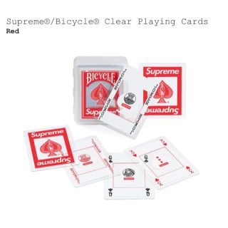 シュプリーム(Supreme)のSupreme Bicykle Clear Playing Cards(トランプ/UNO)