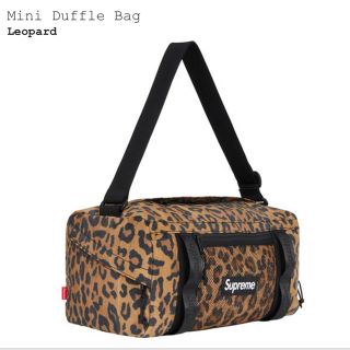 20AW   Supreme Mini DuffleBag 9L Leopard