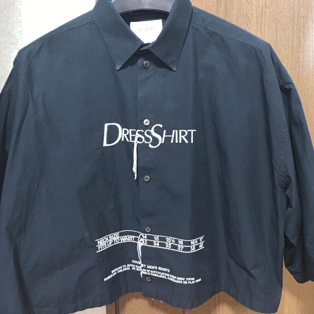 doublet dress shirt  ダブレット　ドレス　シャツメンズ