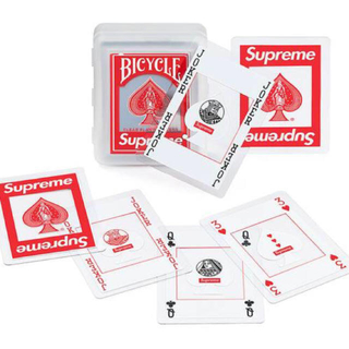 シュプリーム(Supreme)の【ビビ様】Bicycle® Clear Cards Red トランプ(トランプ/UNO)