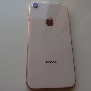 アイフォーン(iPhone)のiPhone8 ゴールド 64GB 新品同様 simフリー(スマートフォン本体)