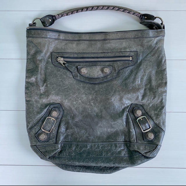 【美品】BALENCIAGA バレンシアガ ショルダーバッグ ワンショル