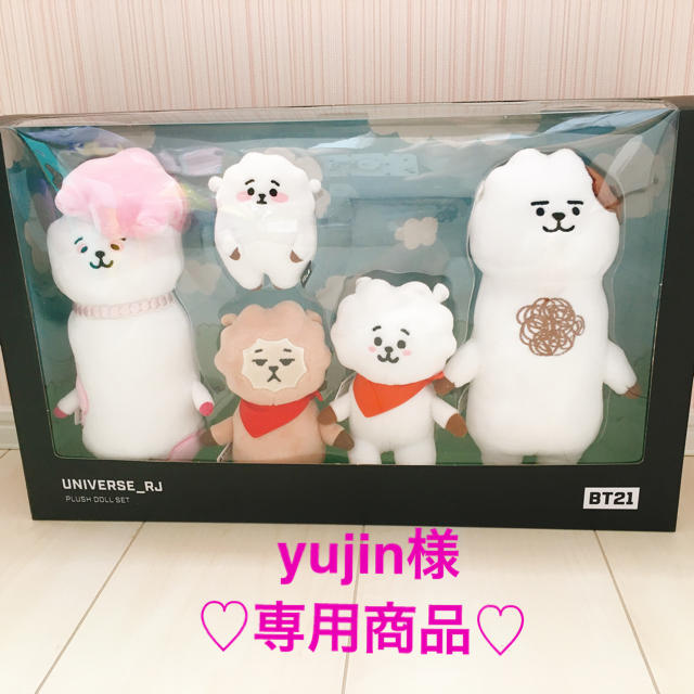 ♡ 公式 BT21× LINE FRIENDS RJ スタンディングドール ♡