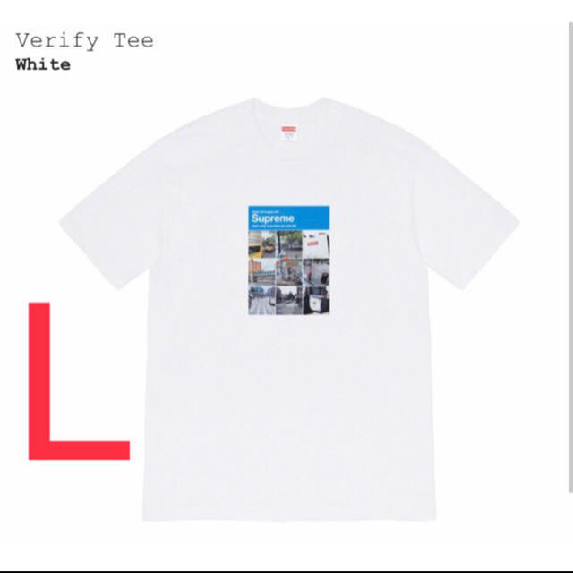 Supreme Verify Tee Tシャツ 画像認証