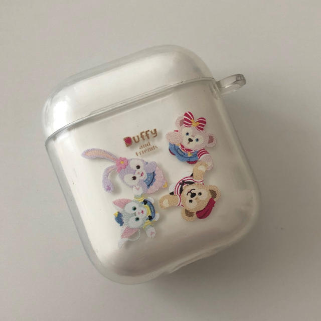 Disney(ディズニー)のAirpods ケース ダッフィー スマホ/家電/カメラのオーディオ機器(ヘッドフォン/イヤフォン)の商品写真