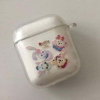 ディズニー(Disney)のAirpods ケース ダッフィー(ヘッドフォン/イヤフォン)