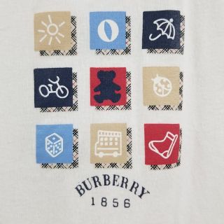 バーバリー(BURBERRY)のBURBERRY　ロンパース80(ロンパース)