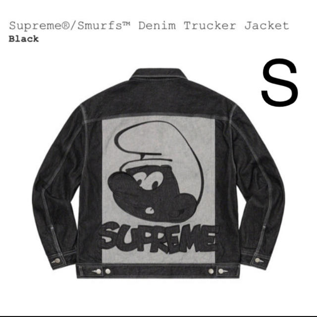 Supreme®/Smurfs™ Denim Trucker JacketBlackSIZE