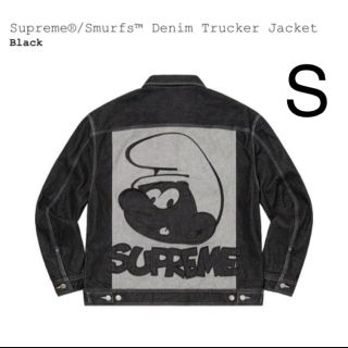 シュプリーム(Supreme)のSupreme®/Smurfs™ Denim Trucker Jacket(Gジャン/デニムジャケット)